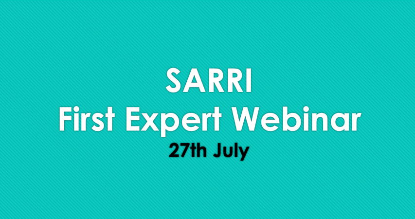 Introductory Webinar | SARRI Expert Webinar Series
